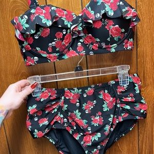 High Waisted Two Piece Bikini